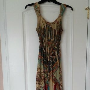 Floral Sublimation Gem Dress